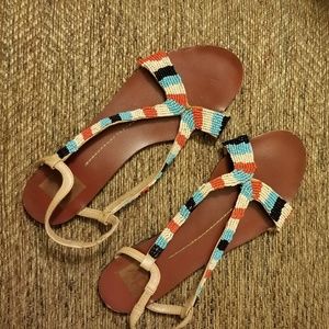 Dolce Vita Beaded Sandals